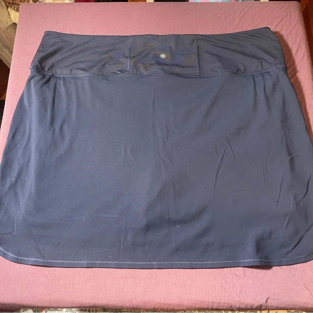 Athleta Fairway Golf Skort 18” in Navy Blue - Size 3x - EUC Pockets Shorts Skirt - Picture 12 of 12